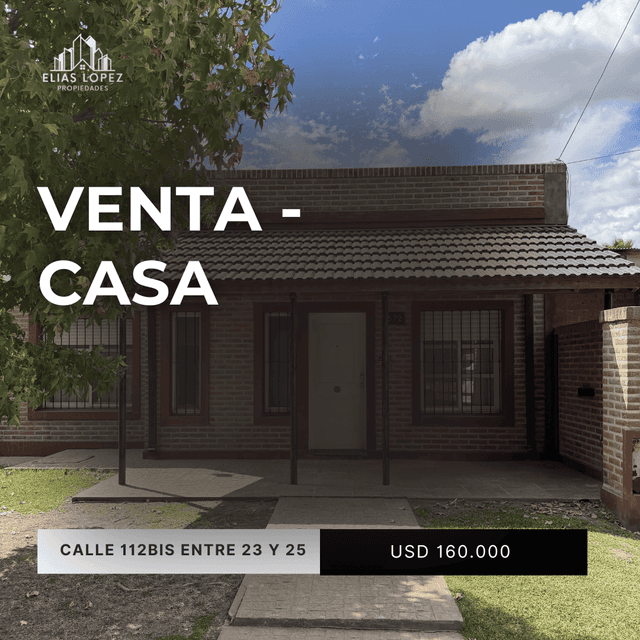 Casa en Venta Calle 112 bis entre 23 y 25