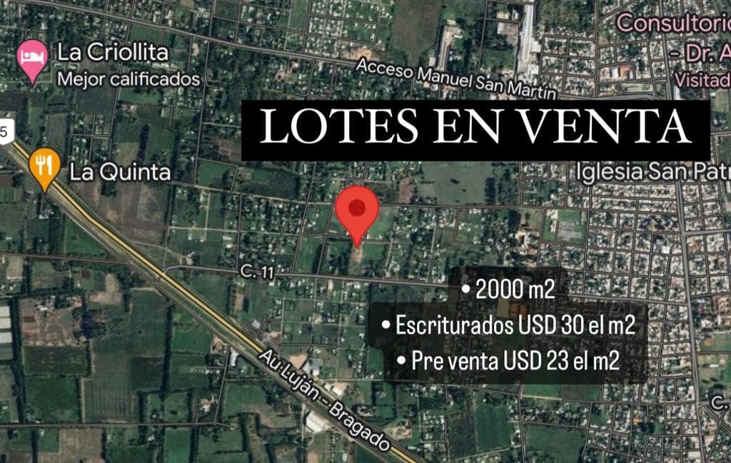 Terrenos de 200 m2
